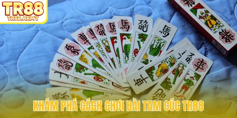 Khám phá cách chơi bài tam cúc TR88